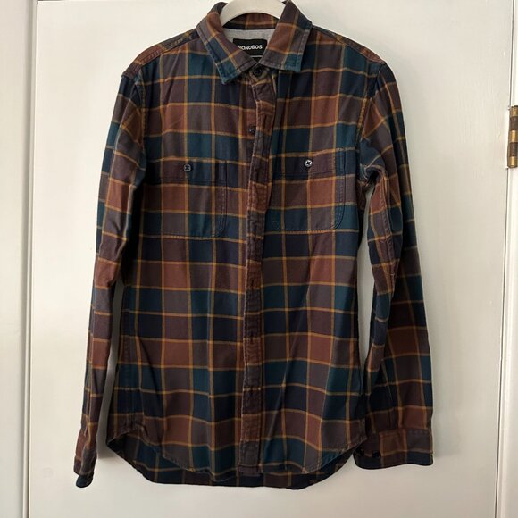 Flannel Bonobos Button Down Shirt Mens - Picture 2 of 5